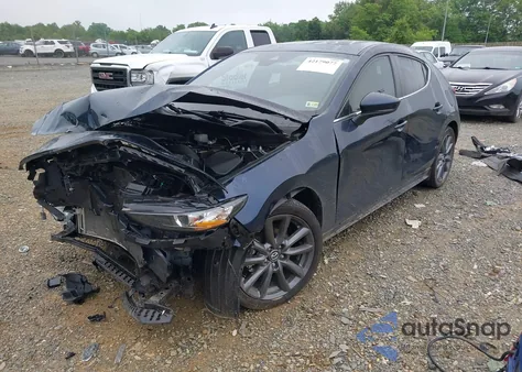 2022 Mazda Mazda3 Preferred из США, поврежденный, VIN JM1BPALL2N1519259